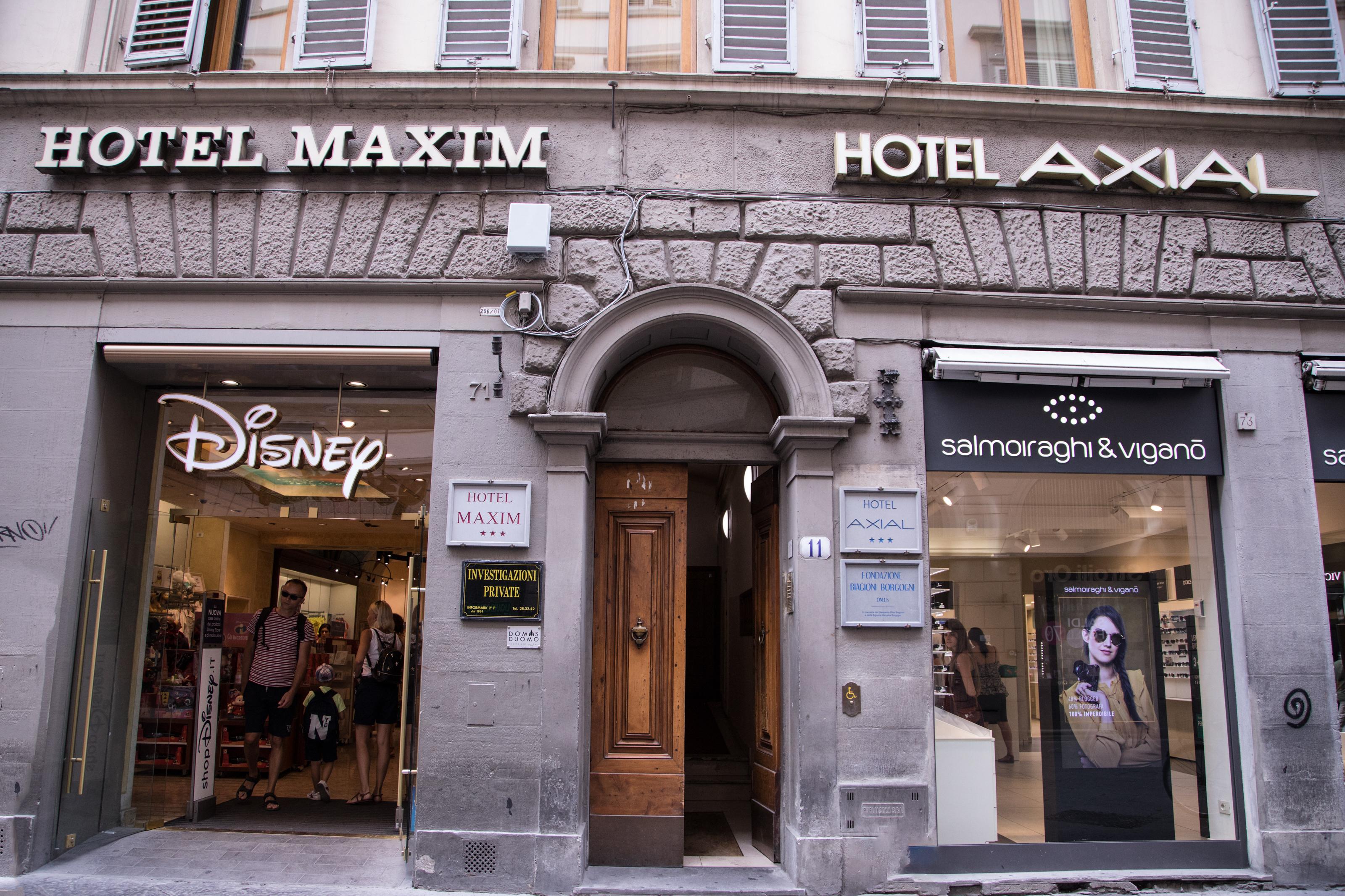 Hotel Maxim Axial Florens Exteriör bild